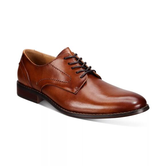 Alfani Brown Leather Randolph Lace-Up Oxford Dress Shoes Men\'s Size 9.5 main image 6